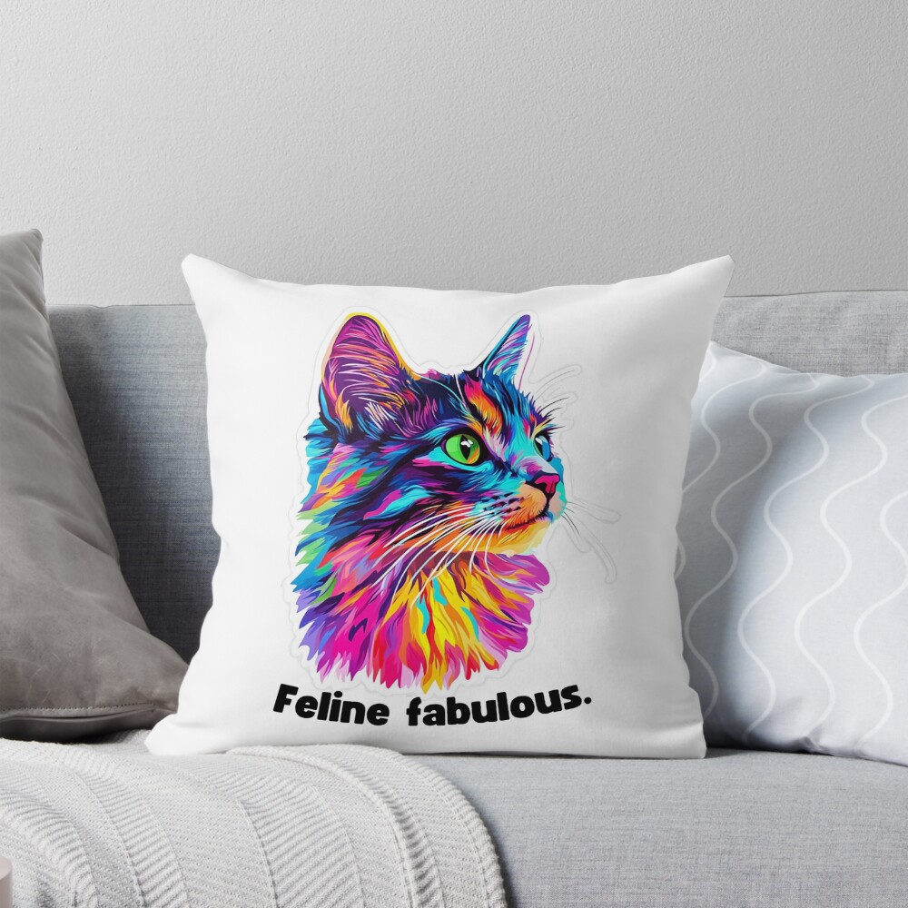 Feline Fabulous: (High Print Quality 300dpi) Transparent Background - Image 4
