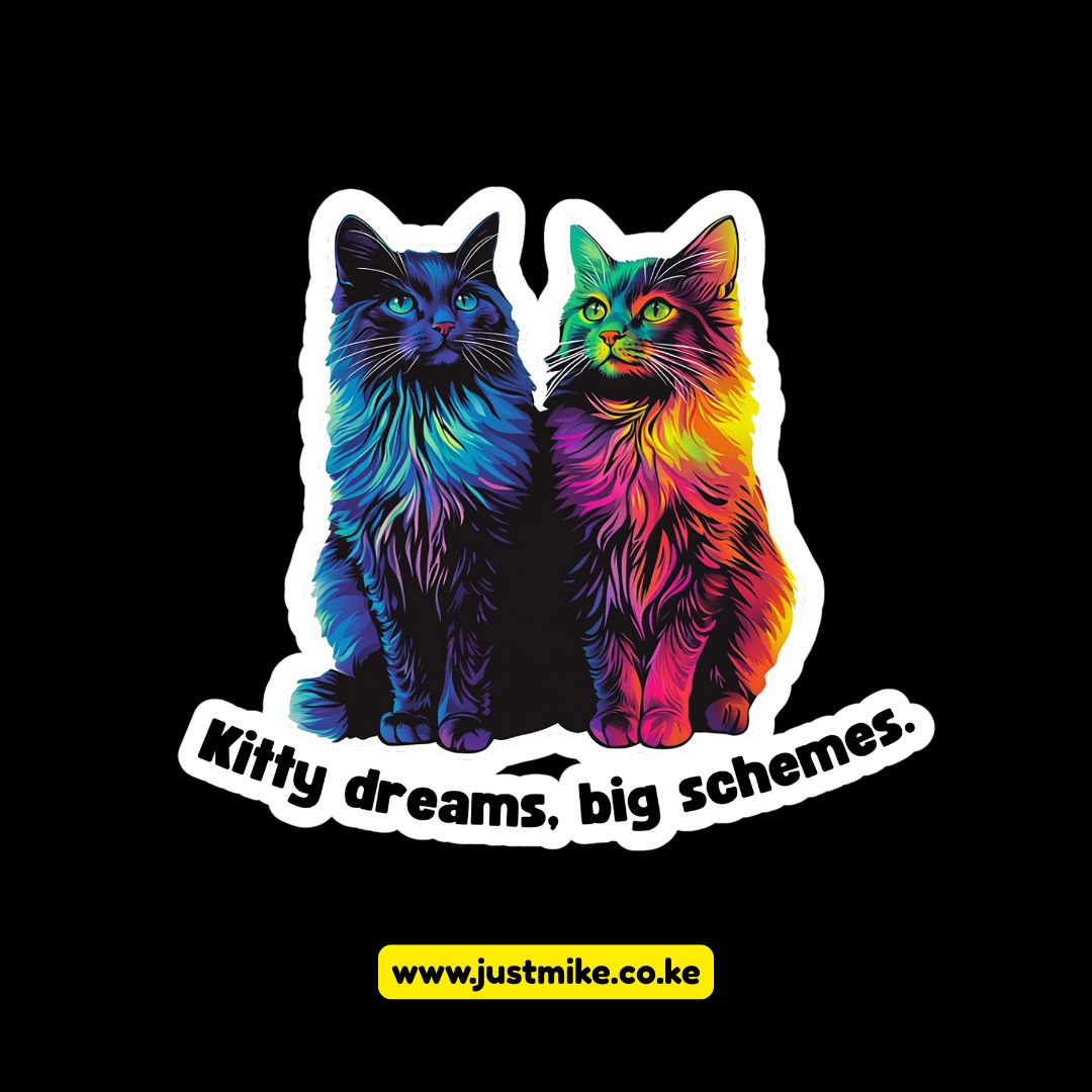 justmike cat sticker 007