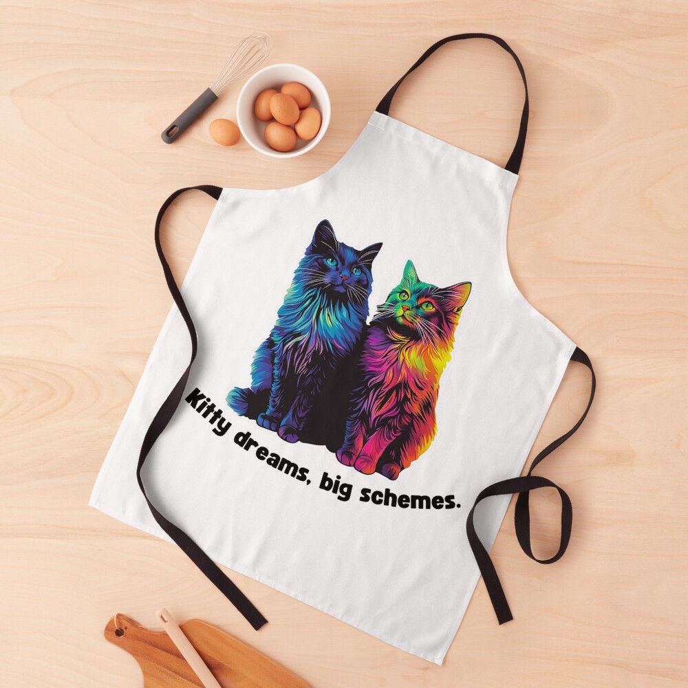 Kitty Dreams, Big Schemes: (High Print Quality 300dpi) Transparent Background - Image 2