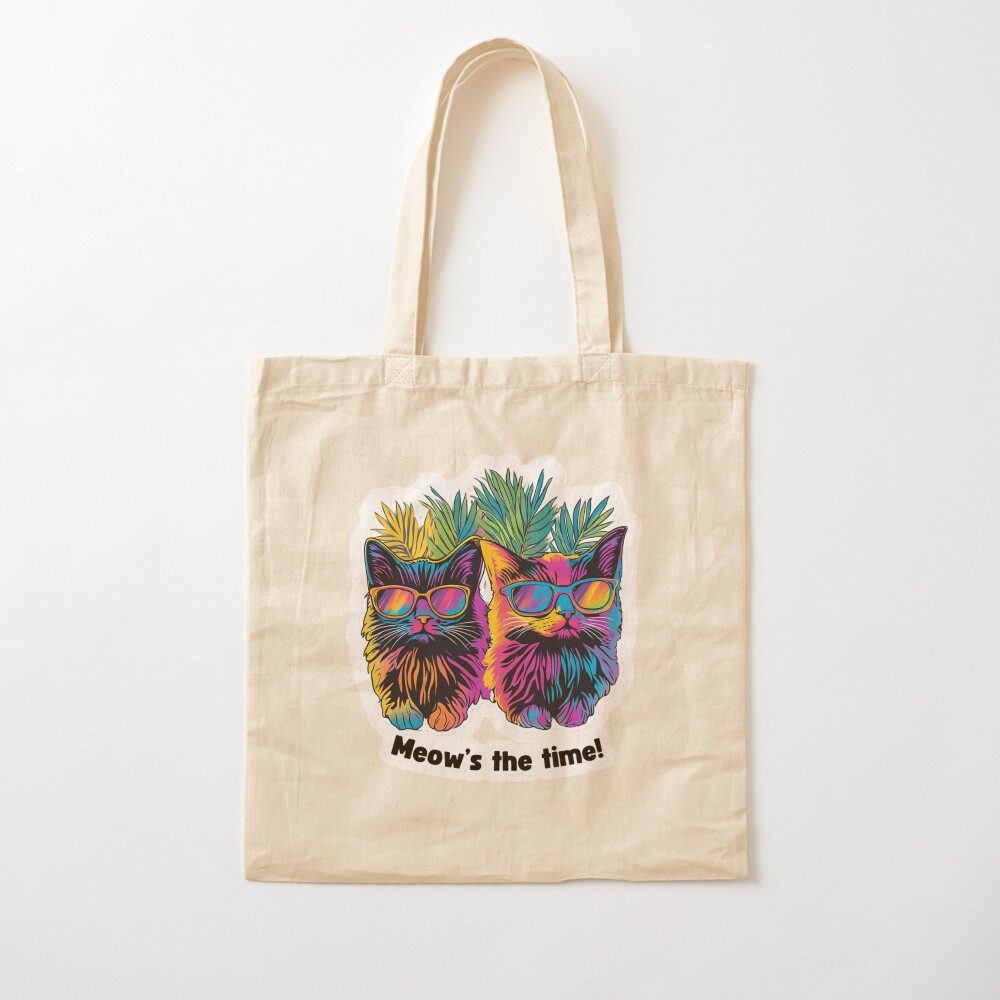 Meow’s the time: (High Print Quality 300dpi) Transparent Background - Image 3