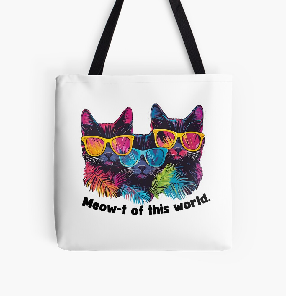 Meow-t of this world: (High Print Quality 300dpi) Transparent Background - Image 4