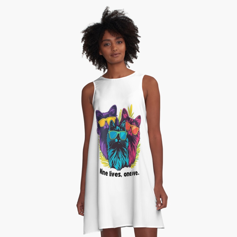 Nine lives, one love: (High Print Quality 300dpi) Transparent Background - Image 4