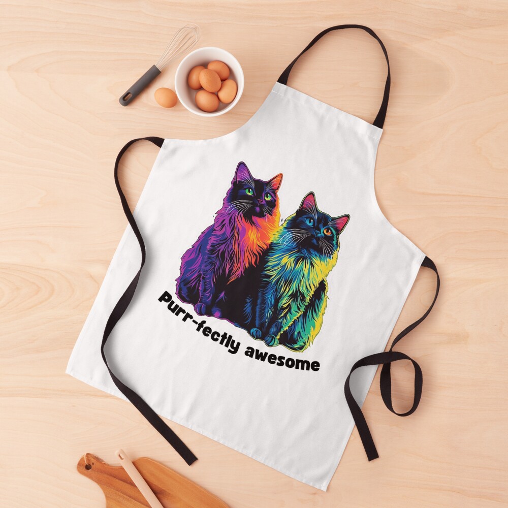 Purr-fectly awesome: (High Print Quality 300dpi) Transparent Background - Image 2