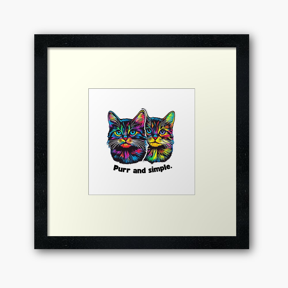 Purr and Simple: (High Print Quality 300dpi) Transparent Background - Image 5