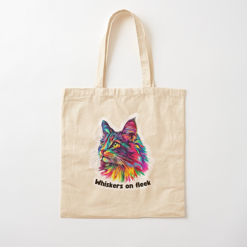 Whiskers on fleek: (High Print Quality 300dpi) Transparent Background - Image 4